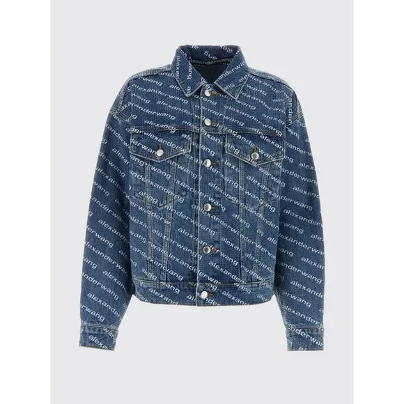 Alexander Wang Jacket Woman Blue - Picture 2 of 3